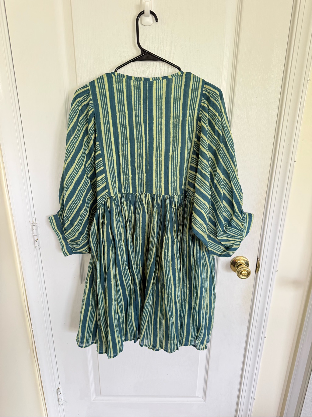 Daughters Of India Kyra Mini Dress In Spearmint — image 8 of 8